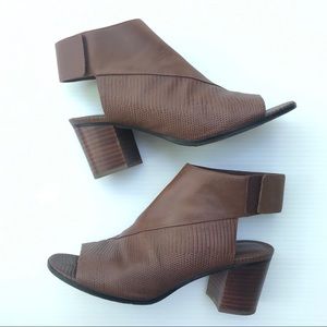 Vince Julianna Open Toe Booties